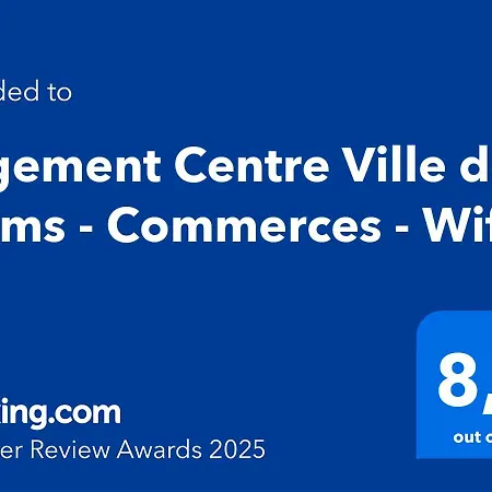 Centre De - Commerces - Wifi Lejlighed Reims